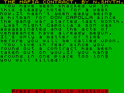 Mafia Contract (1984)(Atlantis Software)